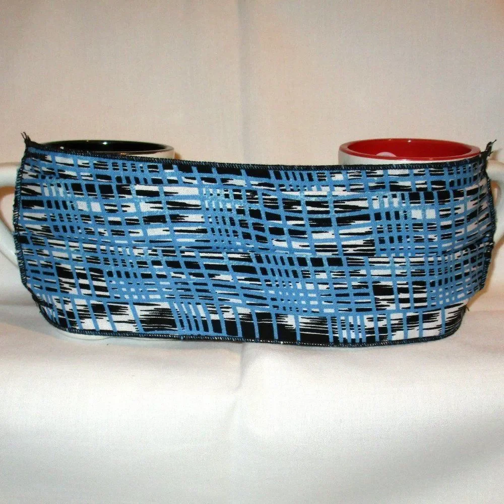 Face Mask Blue Stripe